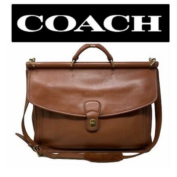 Coach Bags Vintage Coach Beekman Leather Briefcase Poshmark